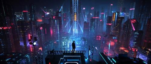 digital-art-men-city-futuristic-night-hd-wallpaper-preview
